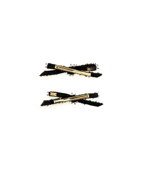 "Bardot mini" Satin Bow - Image 2