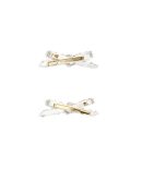 "Bardot mini" Satin Bow
