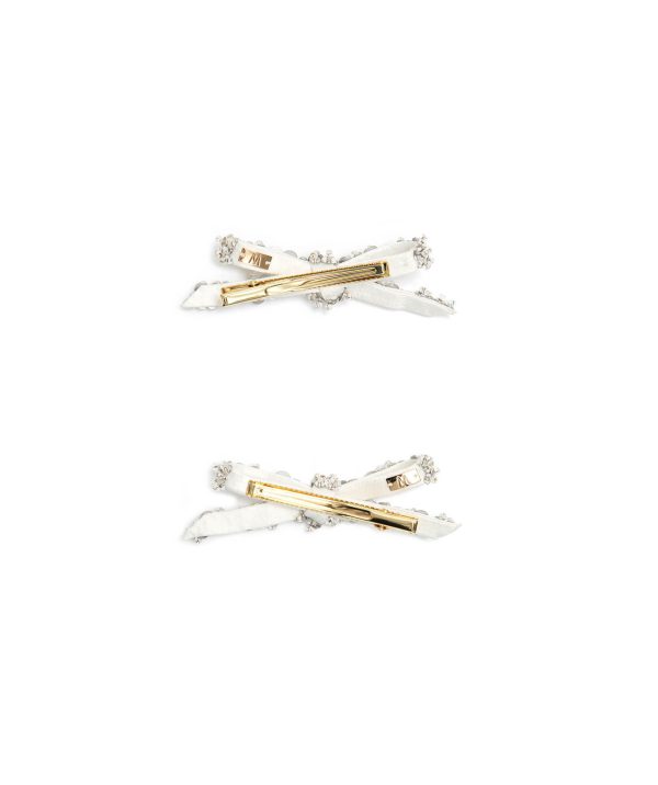 "Bardot mini" Satin Bow - Image 2
