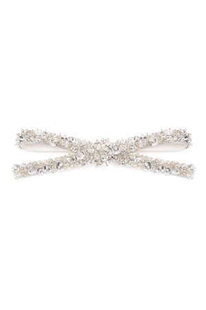 “Bardot” Crystal Bow