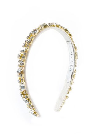 "Queen" Embroidered Headband
