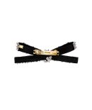 “Bardot” Crystal Bow