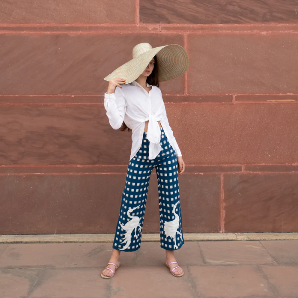 PICNIC TROUSERS Blue - Image 3