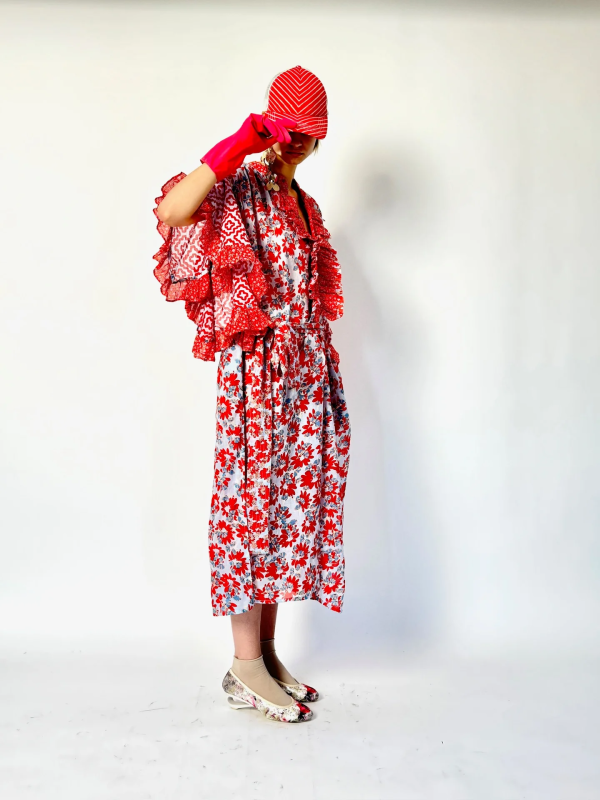 BUTTERFLY BATWING DRESS - Image 4