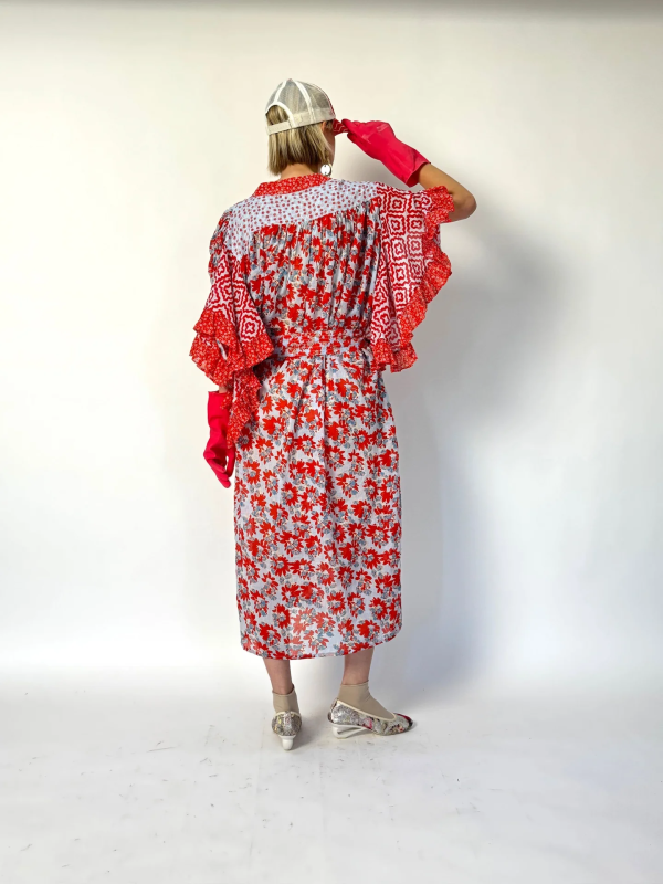 BUTTERFLY BATWING DRESS - Image 3