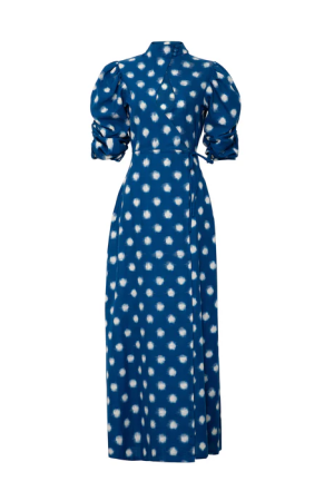 CAMPO IN BLUE DRESS
