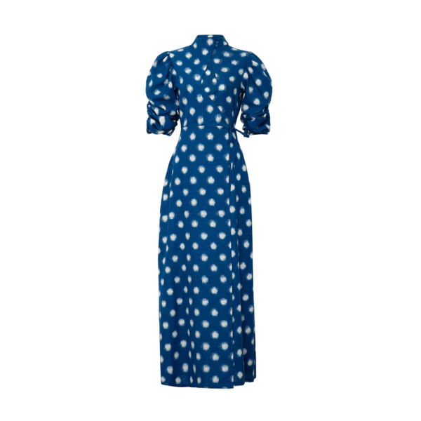 CAMPO IN BLUE DRESS