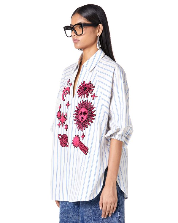 Celestial polo batwing shirt - Image 3