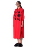 Celestial batwing shirt-dress