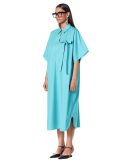Half batwing shirt- dress