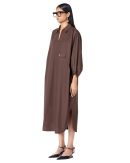 Polo batwing shirt-dress