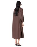 Polo batwing shirt-dress