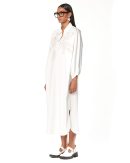 Bouquet batwing shirt dress