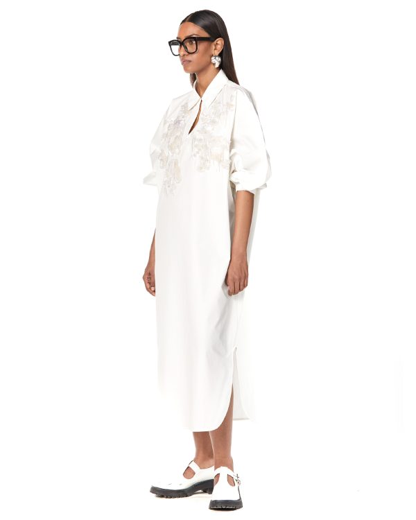 Bouquet batwing shirt dress - Image 3
