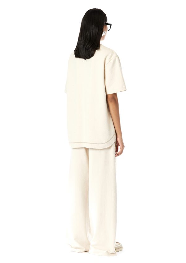 PANELLED BAGGY SWEATPANTS (ELASTICATED) - Image 4