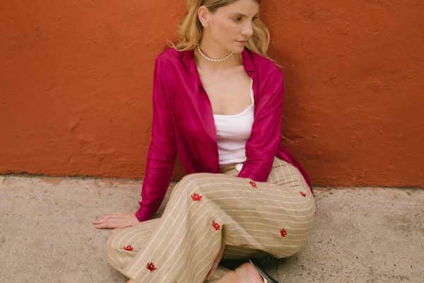 Crab Linen Trousers - Image 5