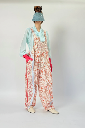 DUNGAREE DRESS JUMPSUIT