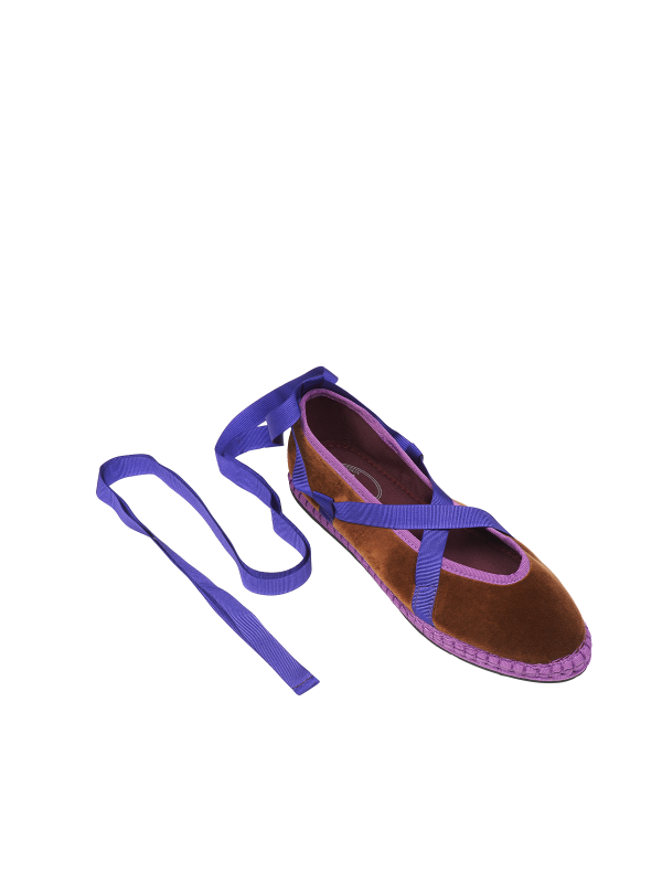 Eichiro Velvet Ribbon Brown - Image 2