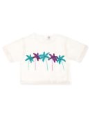 Palm Tree Organza T-shirt