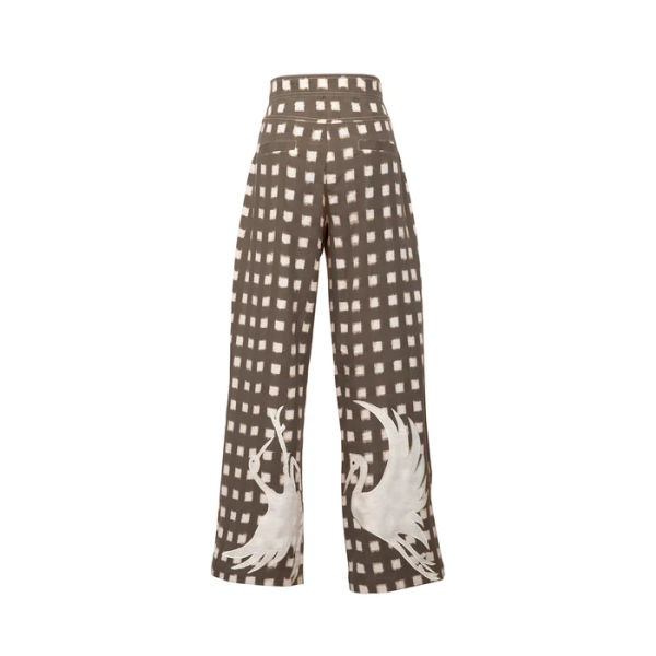 Picnic Trousers Ivory - Image 3