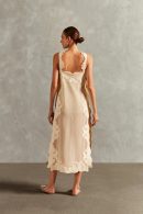 RÉSEAU APPLIQUÉ MIDI DRESS