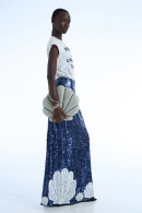 SEQUIN LONG SKIRT SEA SHELLS
