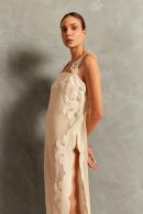 RÉSEAU APPLIQUÉ MIDI DRESS