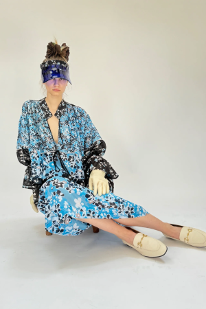 VINTAGE LUNA DRESS LONG