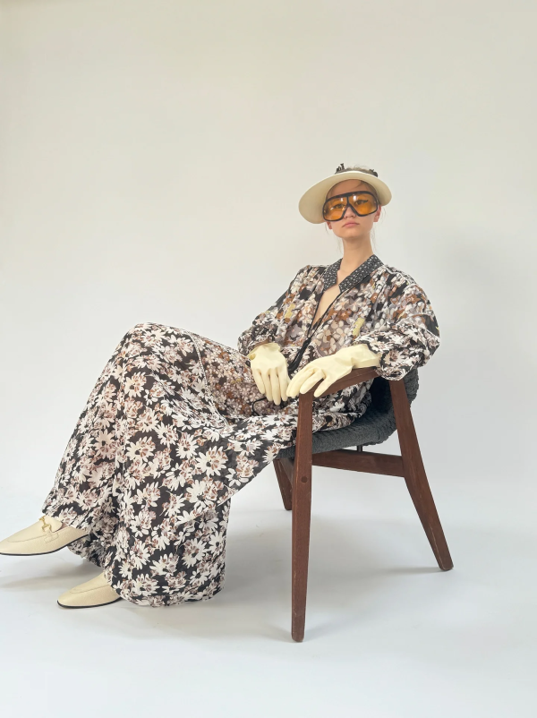 VINTAGE LUNA DRESS LONG - Image 2