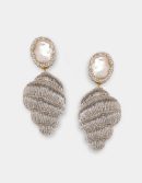 CONCH EARRINGS Silver