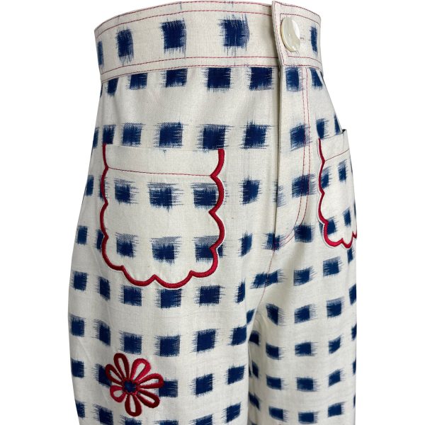 Costal Check Trousers - Image 2