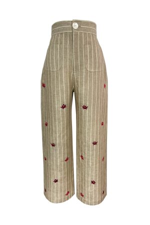 Crab Linen Trousers