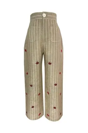 Crab Linen Trousers