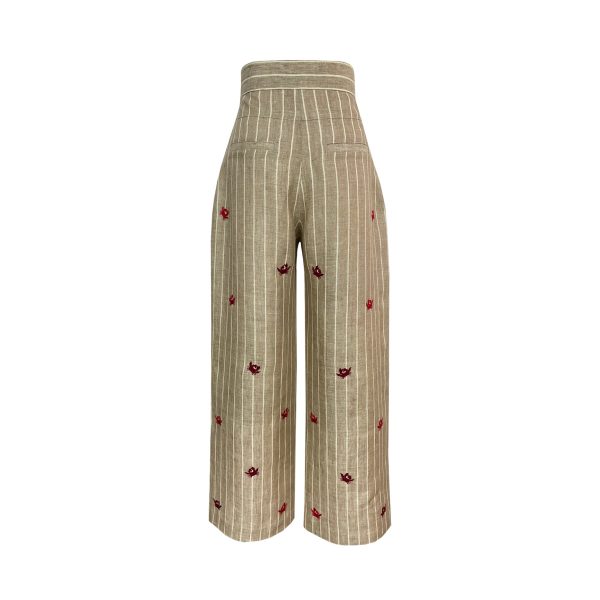 Crab Linen Trousers - Image 6