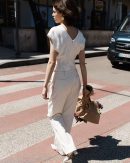 Mid-rise Tailored Pants - Ivory