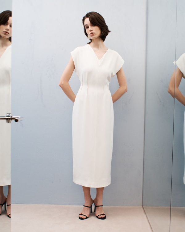 Kimono Style Dress - Ivory
