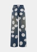 V-SHAPE WAIST DENIM JEANS