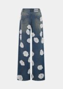 V-SHAPE WAIST DENIM JEANS