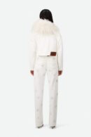 LACE PATCH WAIST JEANS
