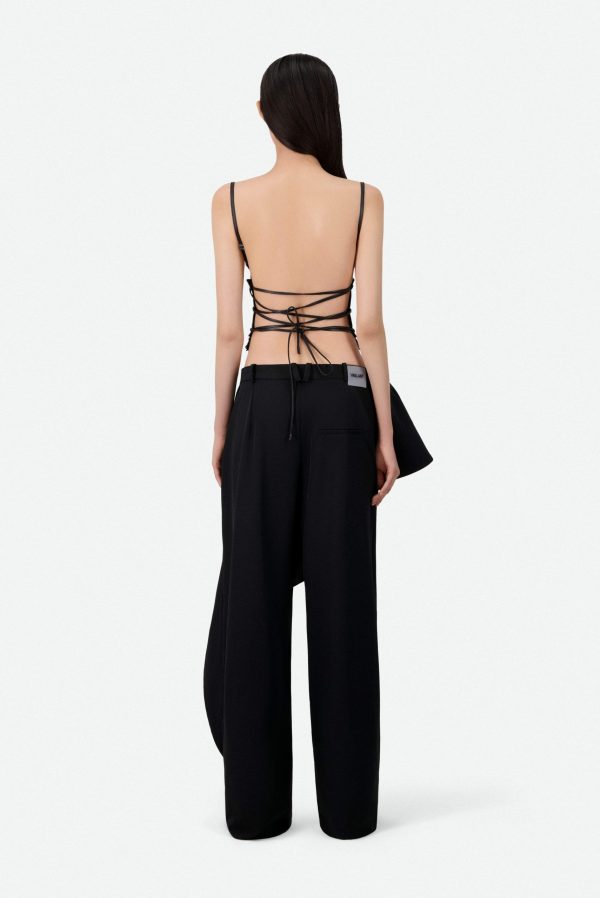 DRAPED HIGH WAISTED TROUSERS - Image 2