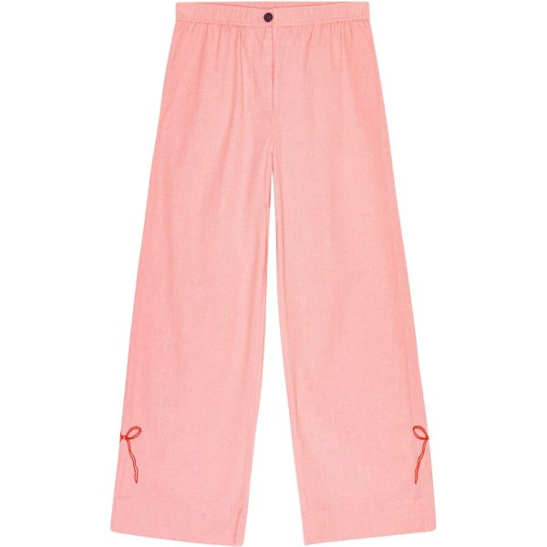 POLLY EMBROIDERY PANTS RELAXED - Image 2