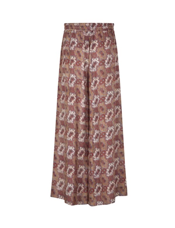 Cara Silk Palazzo Pants - Image 2