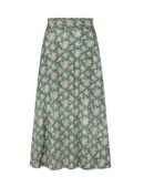 Cate Cotton Skirt - Emerald