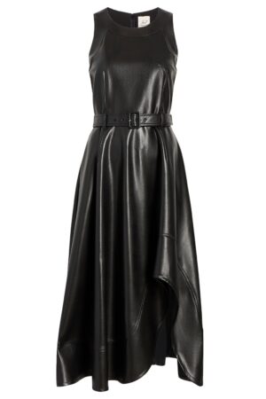 VEGAN LEATHER ZELDA 
DRESS