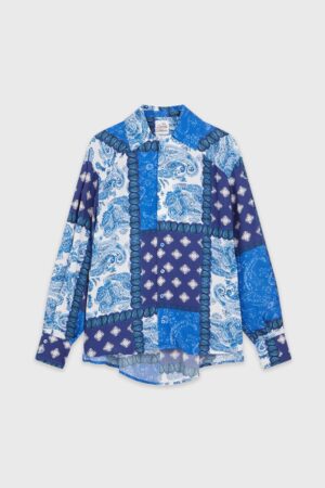 MIDNIGHT PAISLEY SHIRT