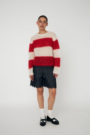 Striped Luxury Mohair Sweater