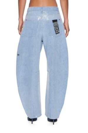 Barrel Jean Sequin Spark