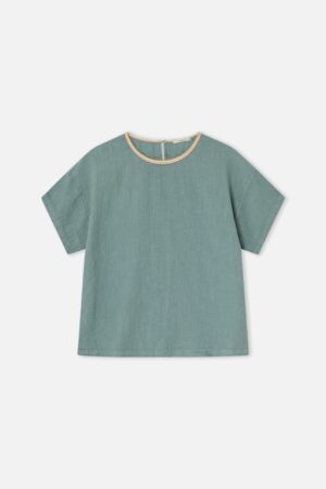 Flake Lino Top Green