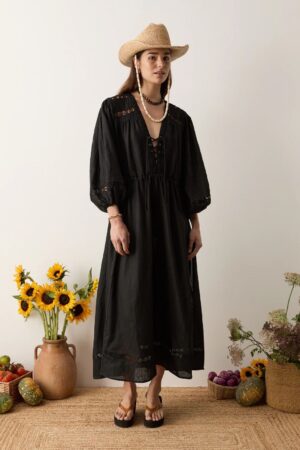 Atlas Maxi Smock Dress