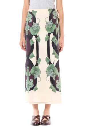 Skirt Deco Print Wrap